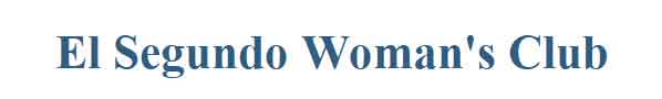 El Segundo Women’s Club